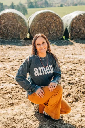 Amen long sleeve pullover