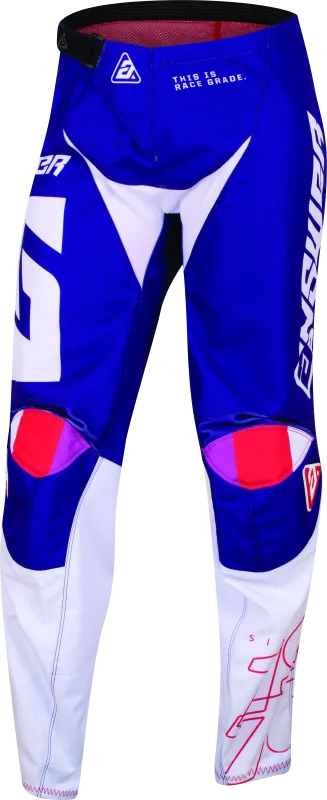 Answer 23 Syncron CC Pant Purple/White/Red Womens Size - 8R