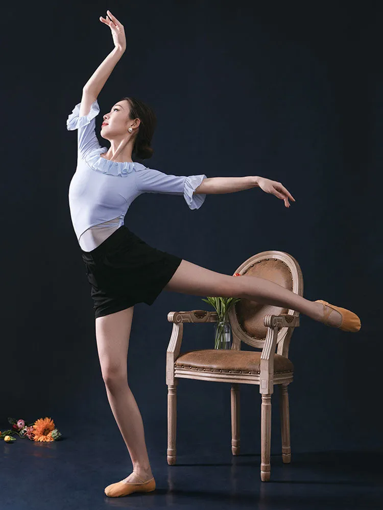 Ballet Practice Black Shorts Dance Basic Training Bottoms