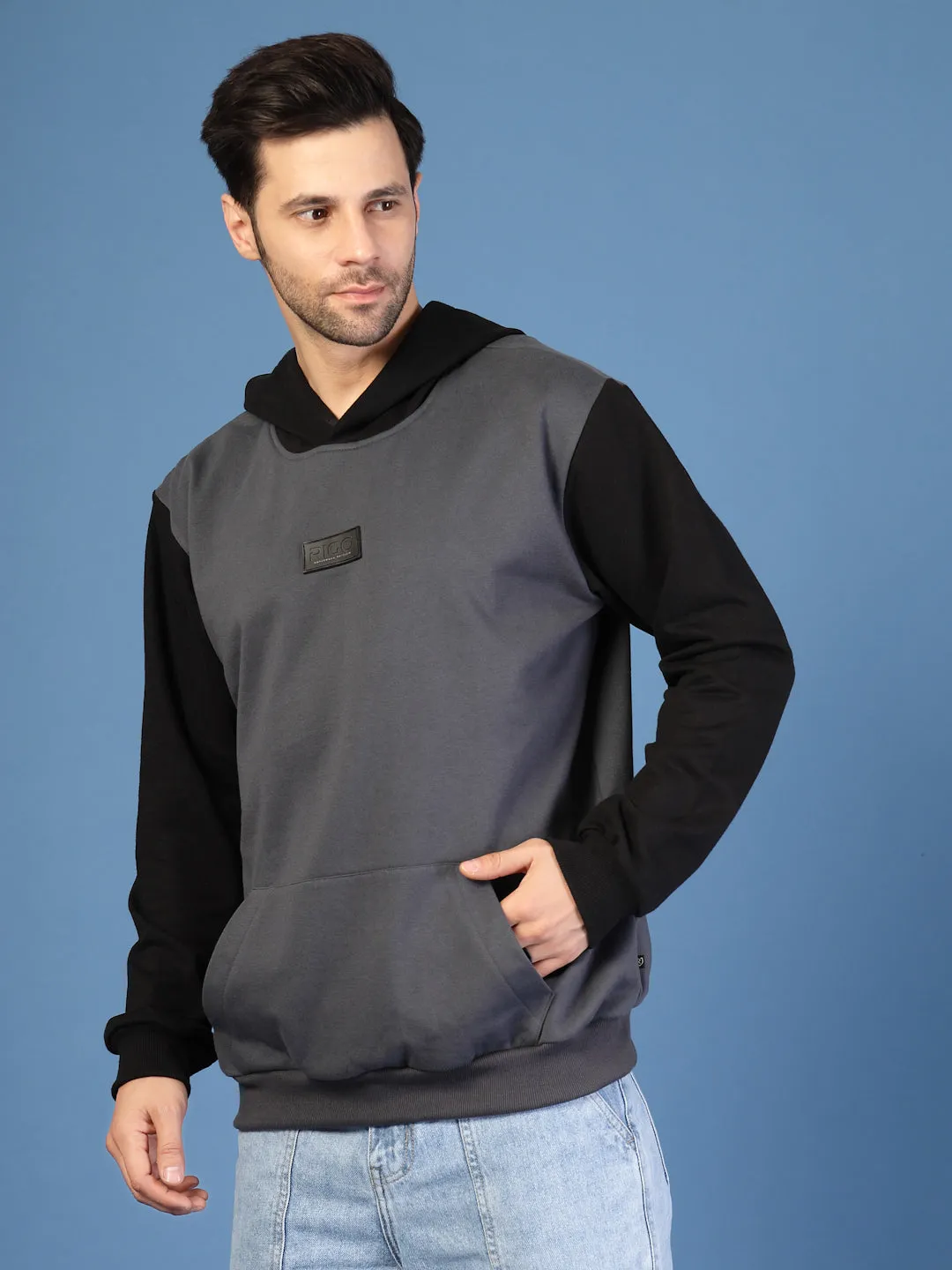 Bold Colorblocked Oversized Hoodie