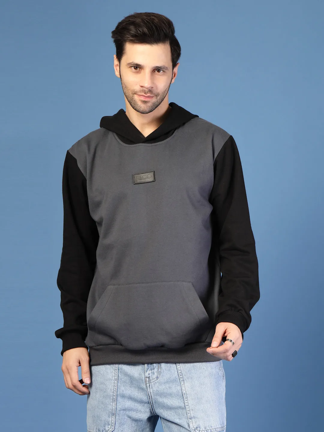 Bold Colorblocked Oversized Hoodie