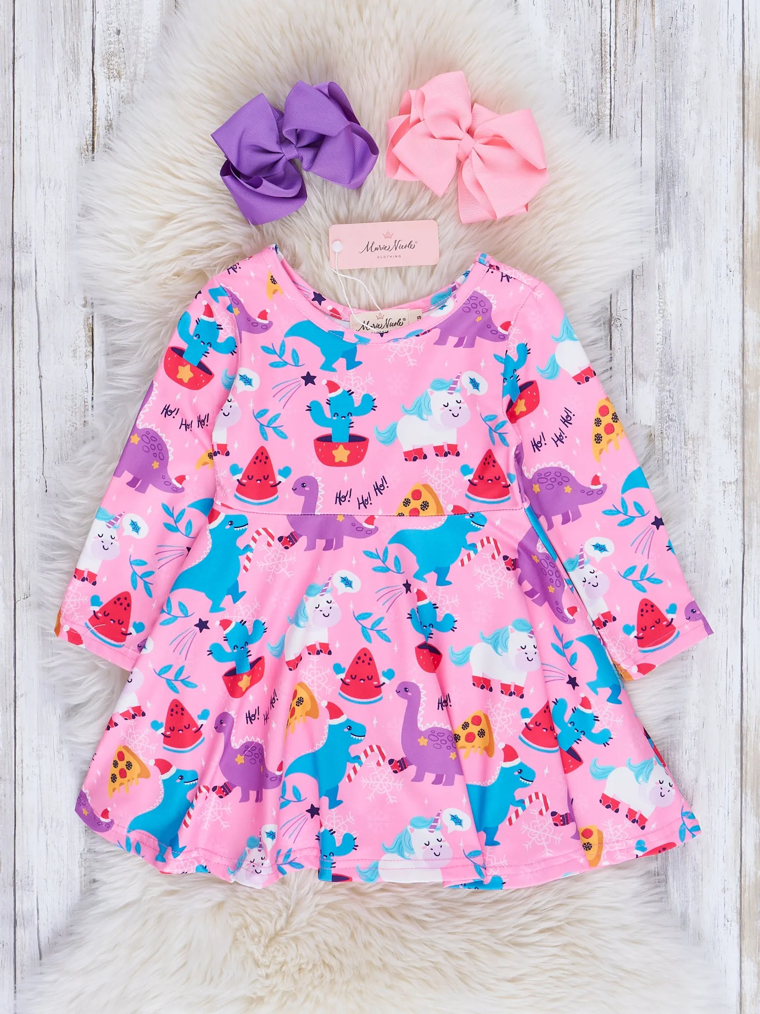 Christmas Wishes Swing Dress