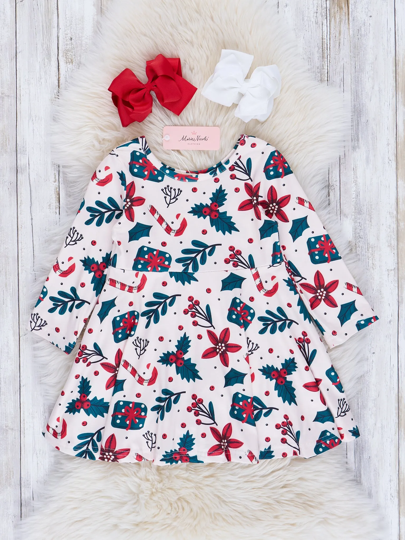 Christmas Wishes Swing Dress