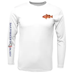 Clean Grouper Long Sleeve UPF 50  Dry-Fit Shirt