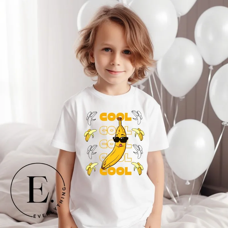 Cool Cool Banana Youth Short Sleeve T-Shirt