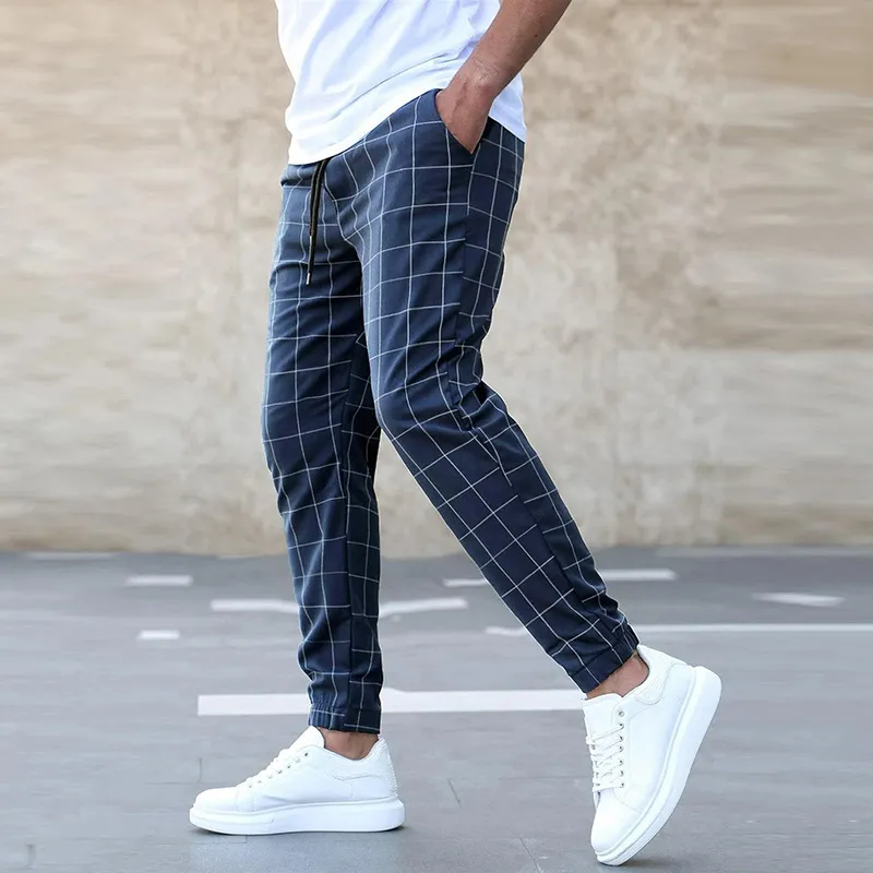 Davido - Checkered Pants