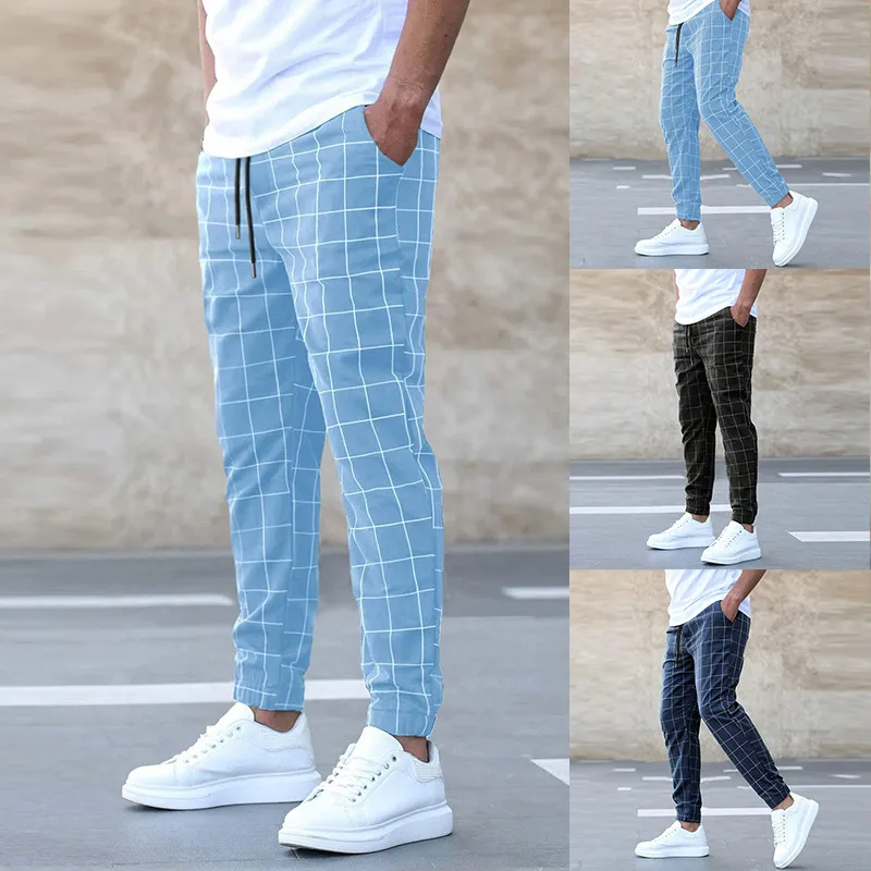 Davido - Checkered Pants