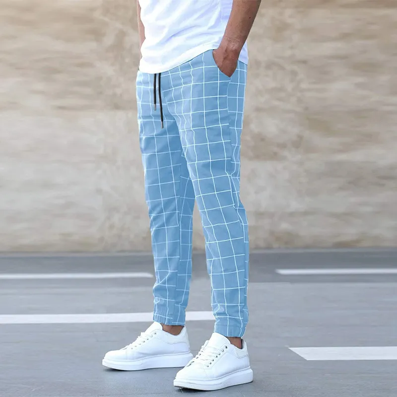 Davido - Checkered Pants