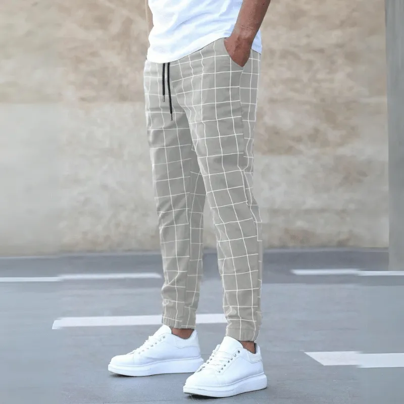 Davido - Checkered Pants