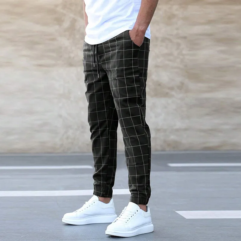 Davido - Checkered Pants
