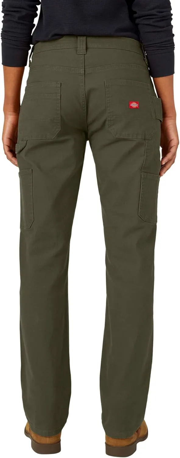 Dickies Women's Relaxed Straight Carpenter Duck Pant