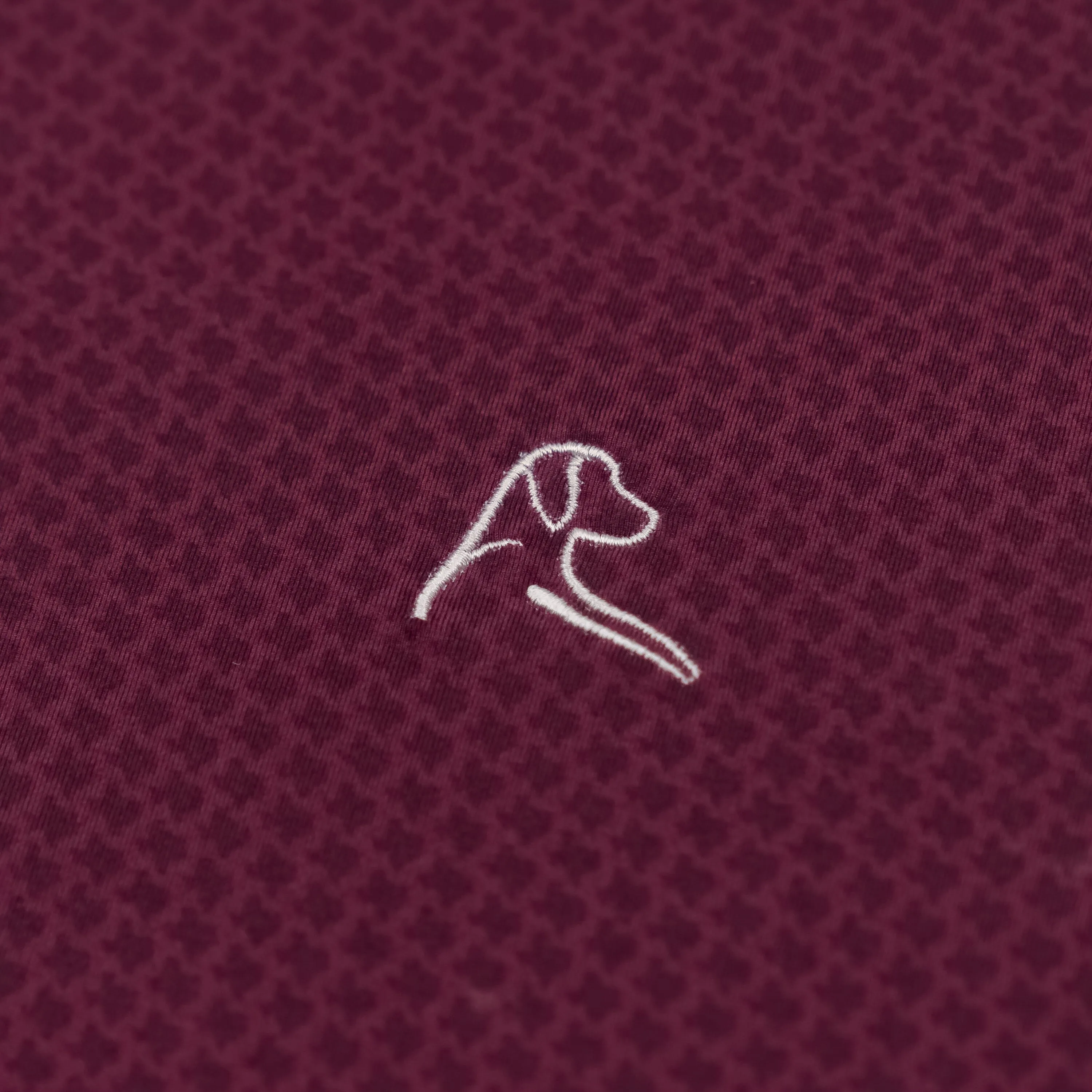 Don't Mess Performance Q-Zip | The Don't Mess - Maroon/Burgundy