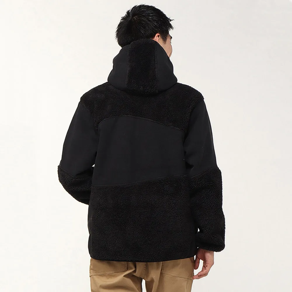 【FW24 秋冬・新品】Chums Men's Bonding Fleece Panel Parka CH04-1419 FW24 長袖抓毛有帽 外套 男裝 M'S