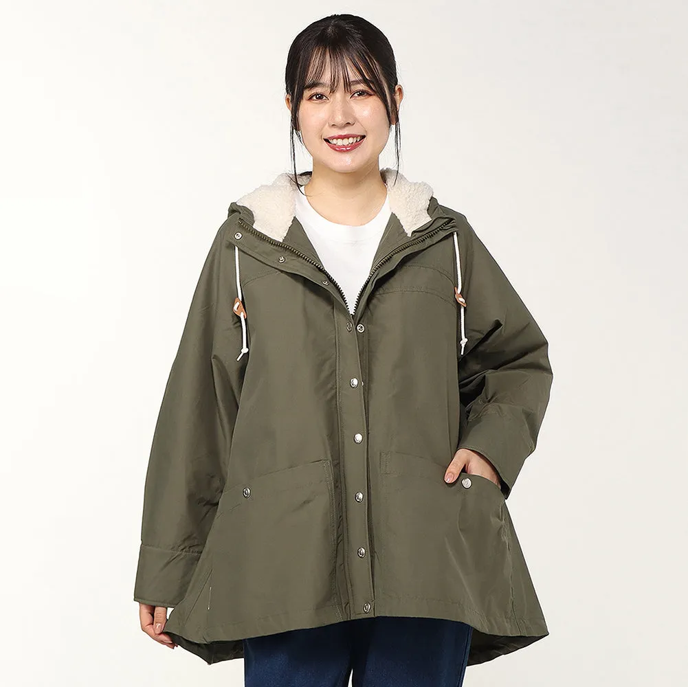 【FW24 秋冬・新品】Chums Women's Camping BOA Parka CH18-1312 FW24 長袖有帽抓毛外套 女裝 W'S
