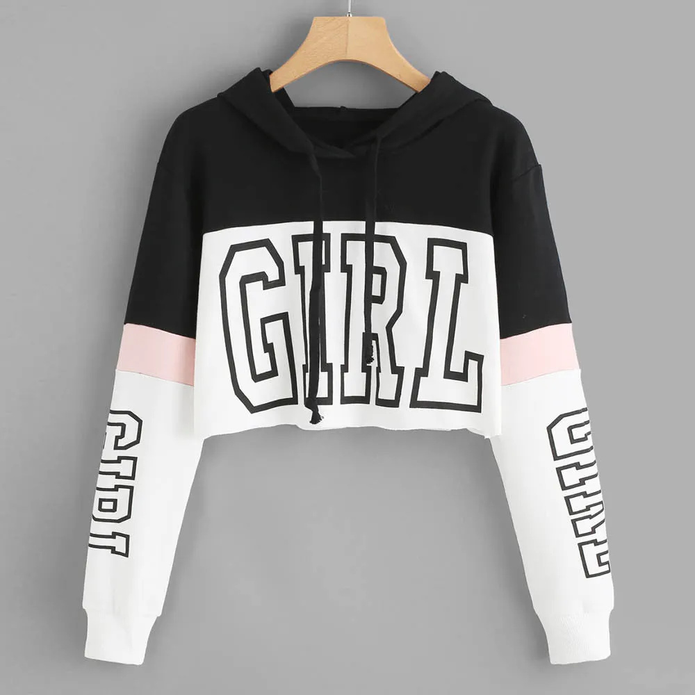 Girl Top Hoodies Sweatshirt