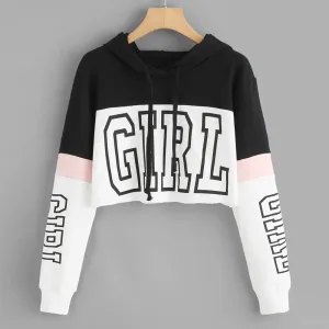 Girl Top Hoodies Sweatshirt