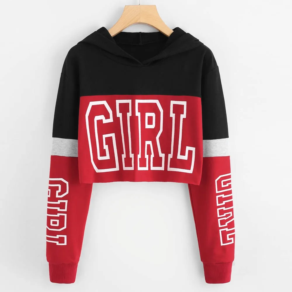 Girl Top Hoodies Sweatshirt