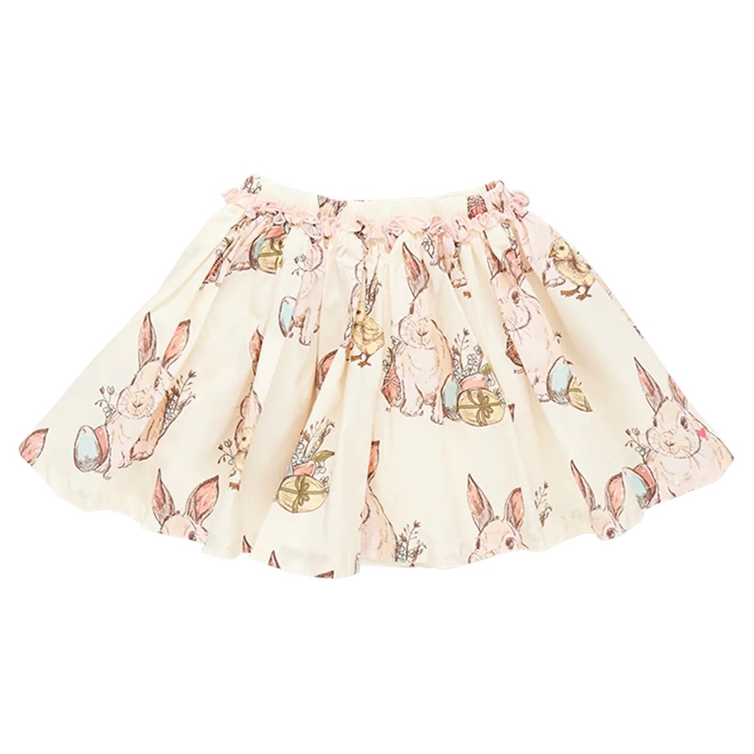 Girls Gianna Skirt - Bunny Friends