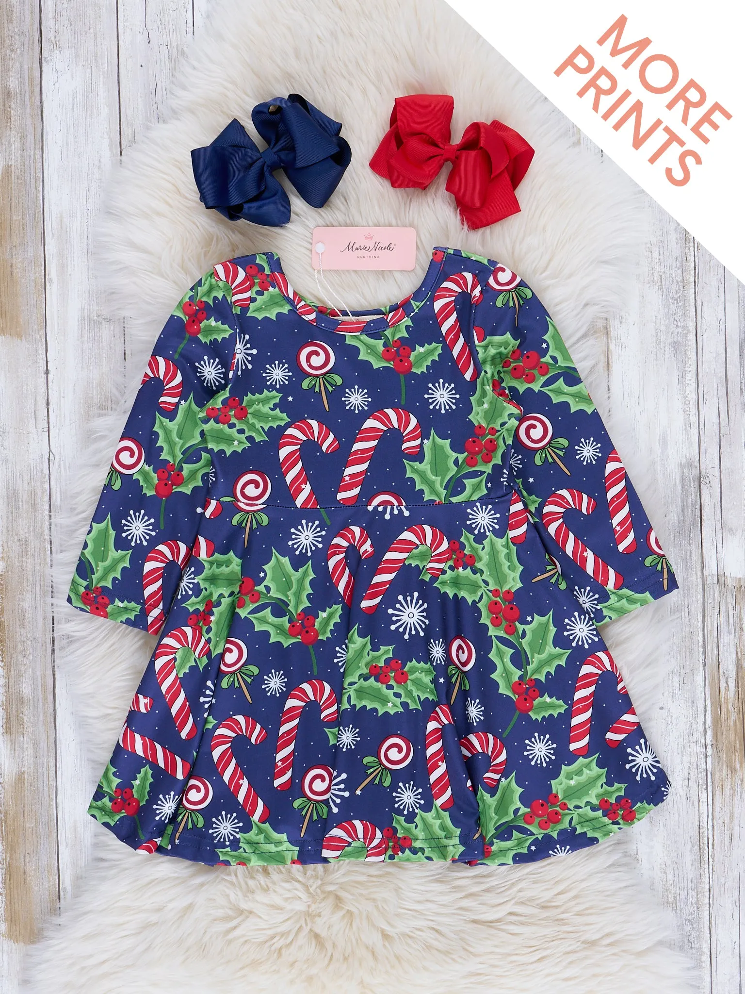 Happy Holidays Swing Dress