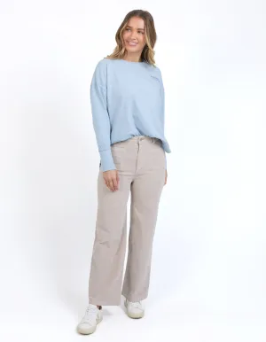 Henrietta Cord Pant - Mushroom