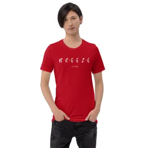 'I'll be there for you' unisex short-sleeved shirt (white text)
