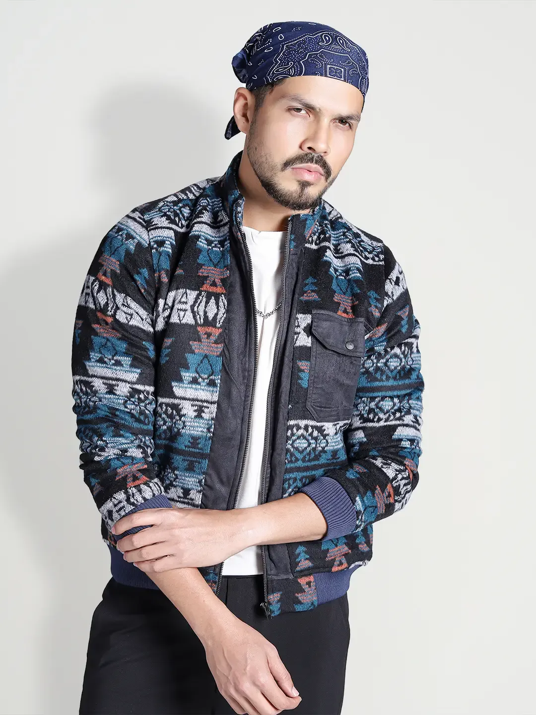 Men's Trendy Pendleton Casual  Bomber
