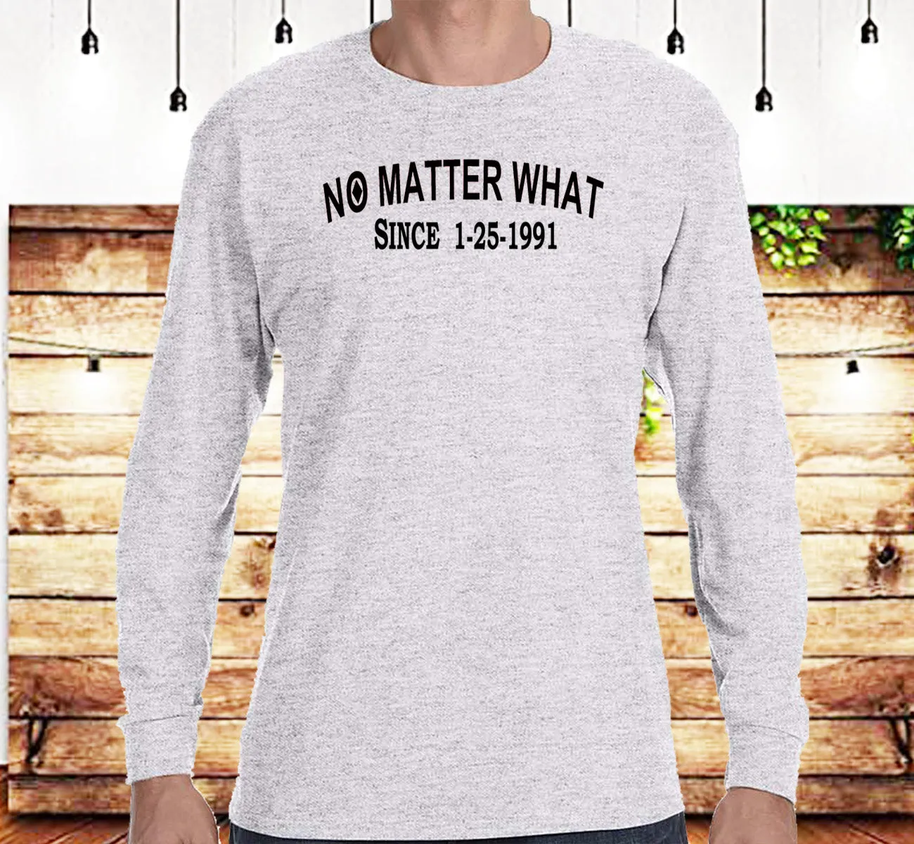 No Matter What Clean Date SS/LS Tee