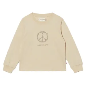 PEACE SIGN LONG SLEEVE TSHIRT