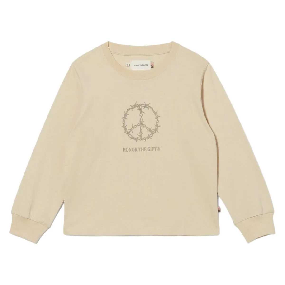 PEACE SIGN LONG SLEEVE TSHIRT