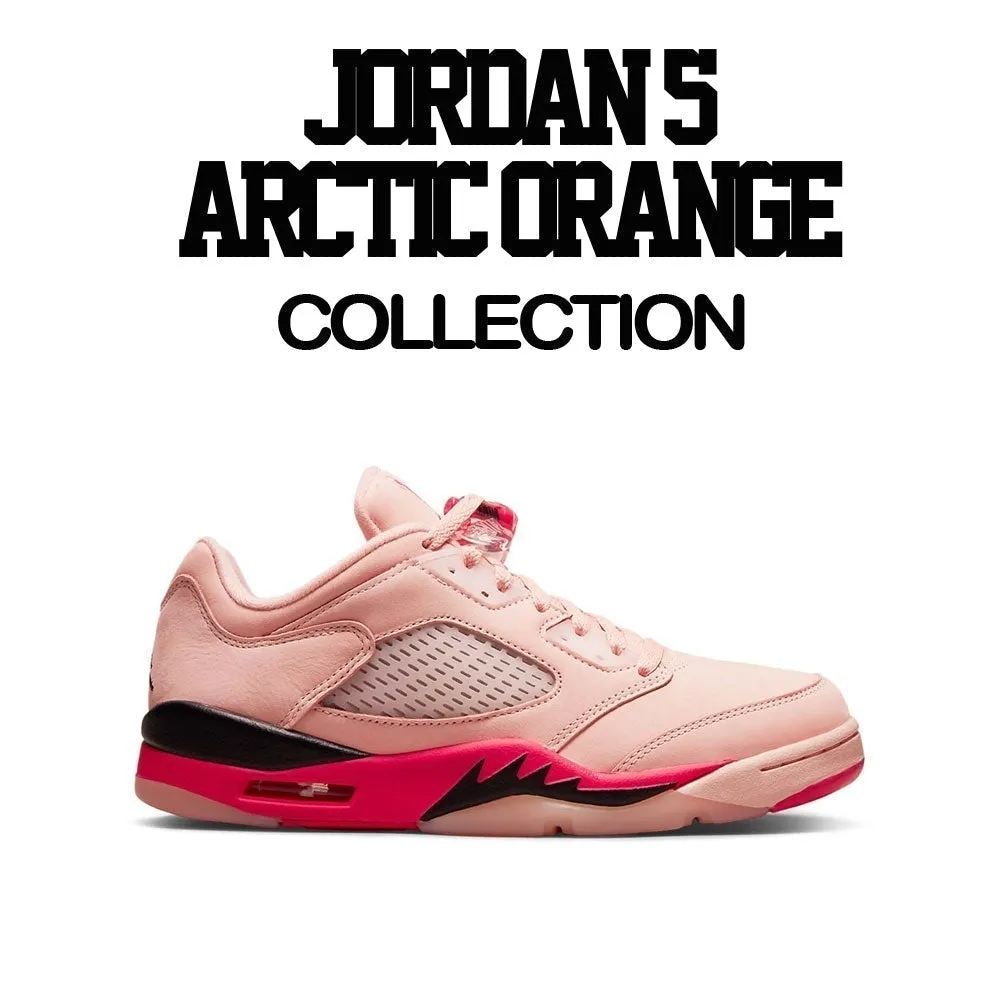 Retro 5 Arctic Orange Clean Pair Shirt