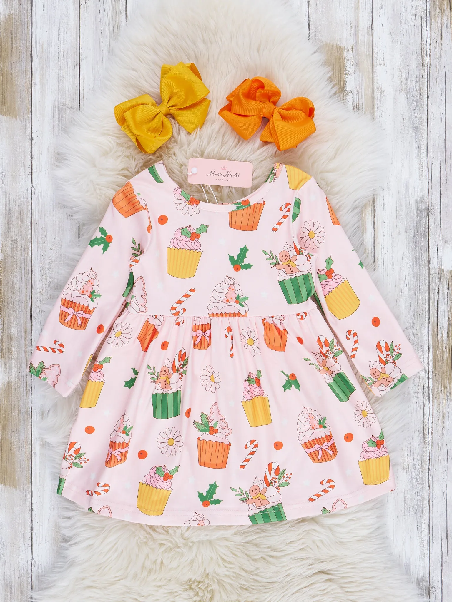 Sweet Holiday Treats Swing Dress
