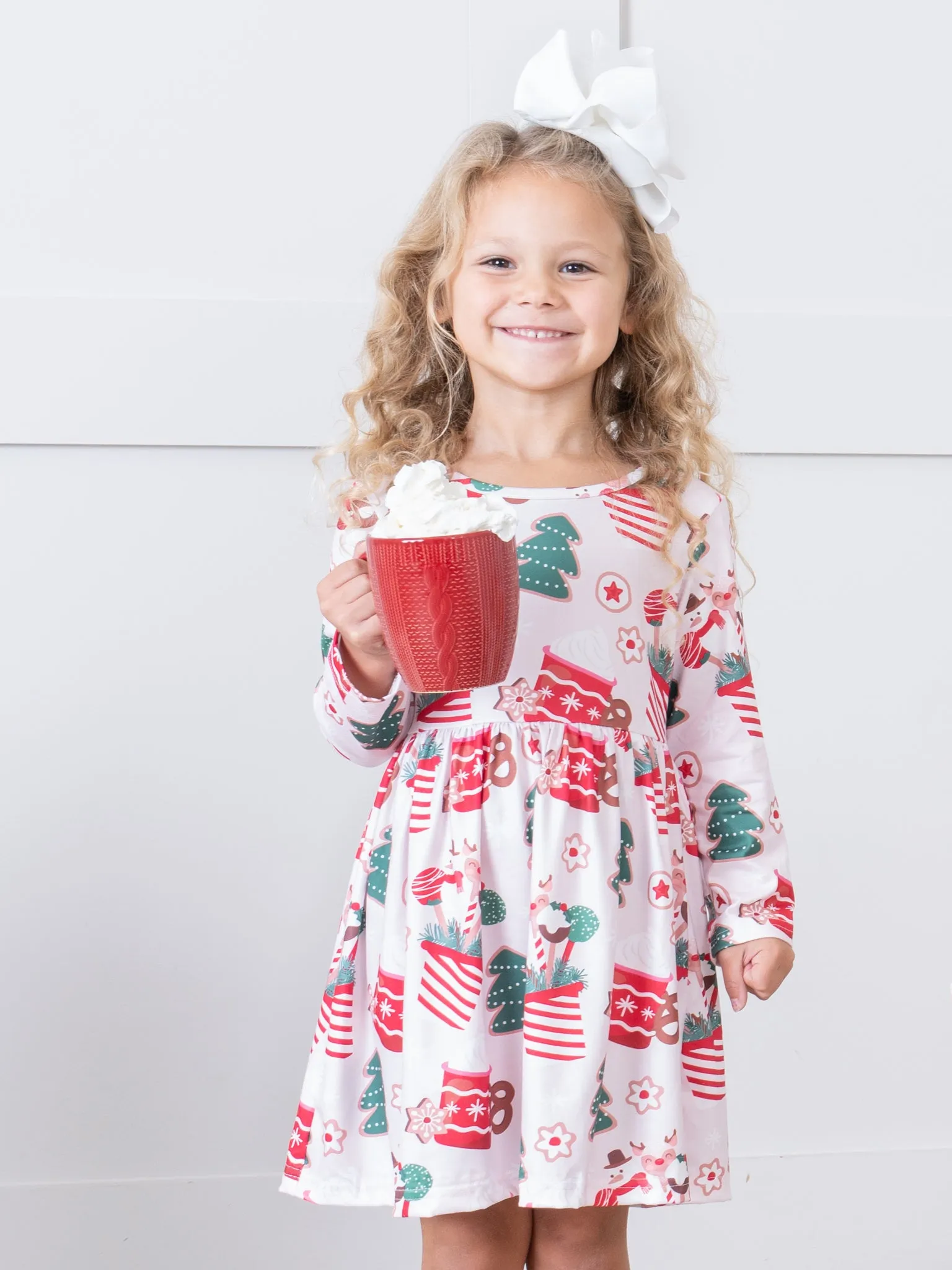 Sweet Holiday Treats Swing Dress