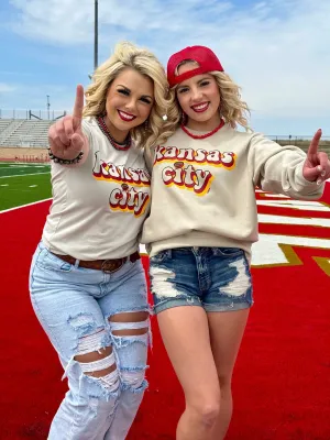 Texas True Threads Kansas City Retro Tee & Sweatshirt