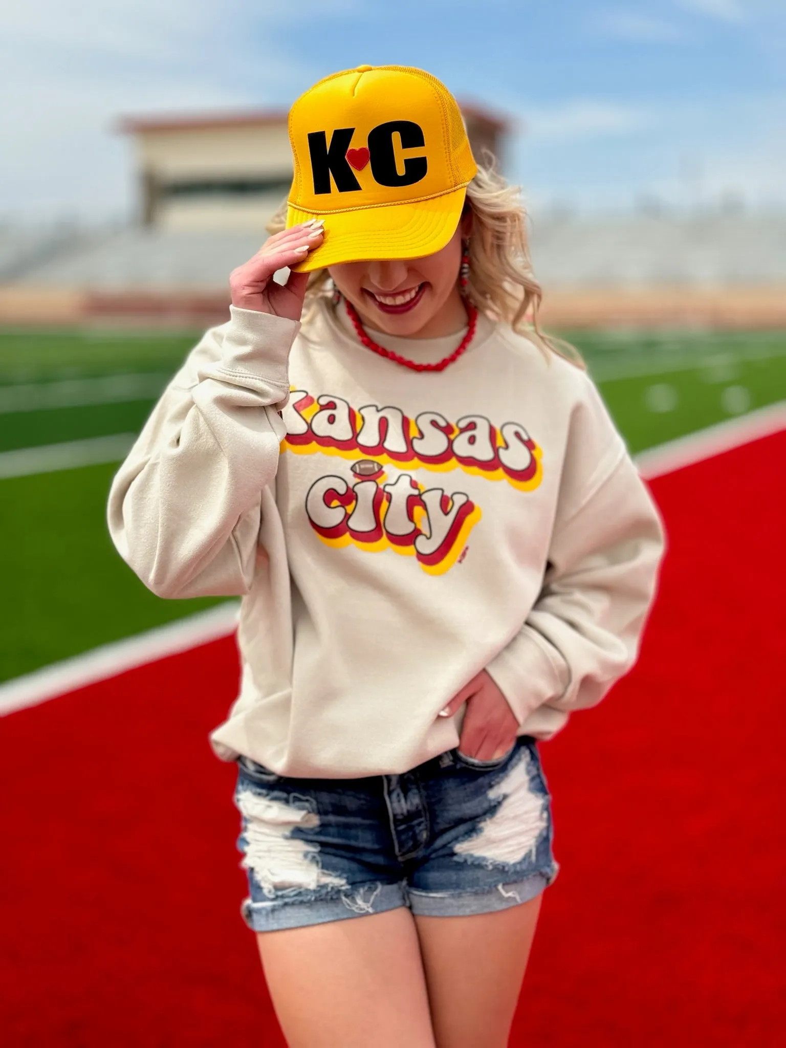 Texas True Threads Kansas City Retro Tee & Sweatshirt