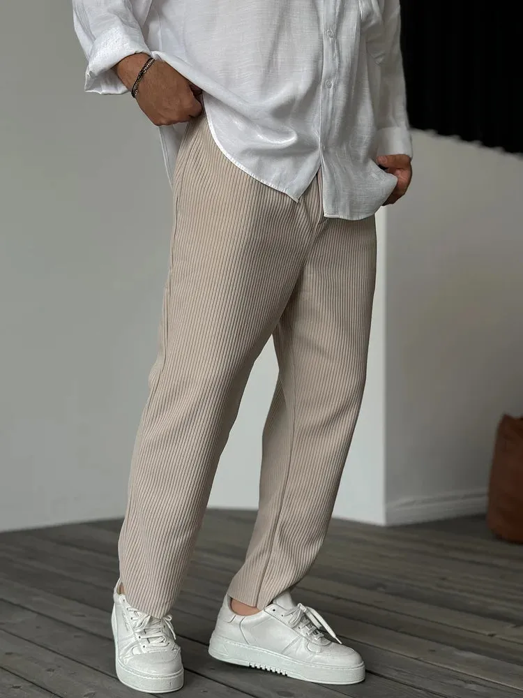 Will | Relaxed Ribbed Trousers