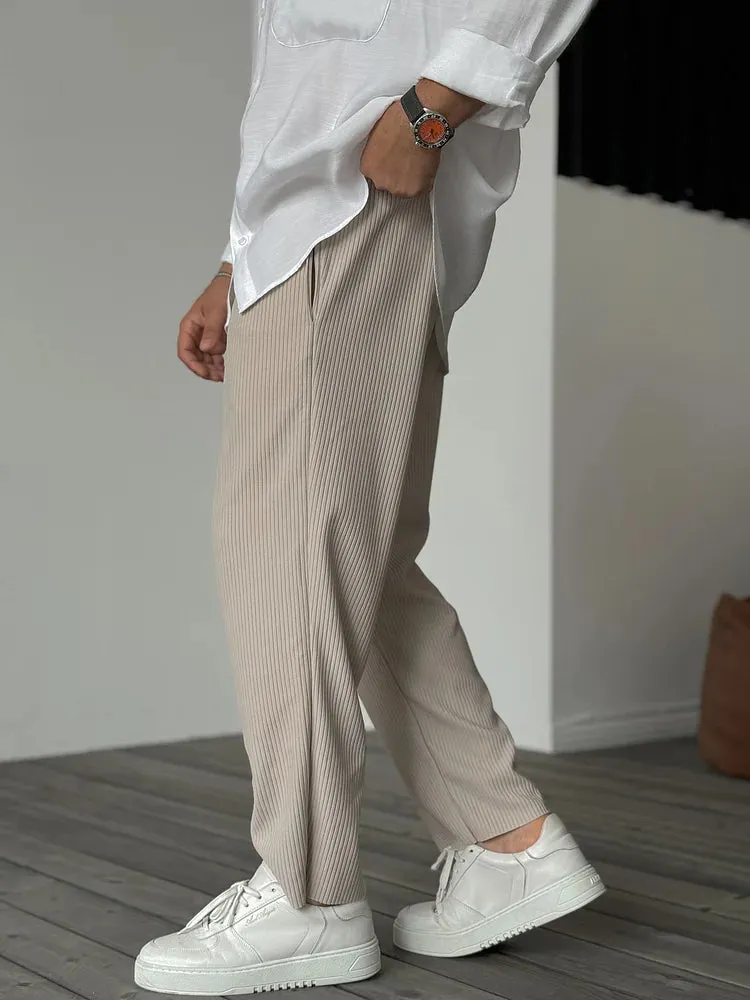 Will | Relaxed Ribbed Trousers