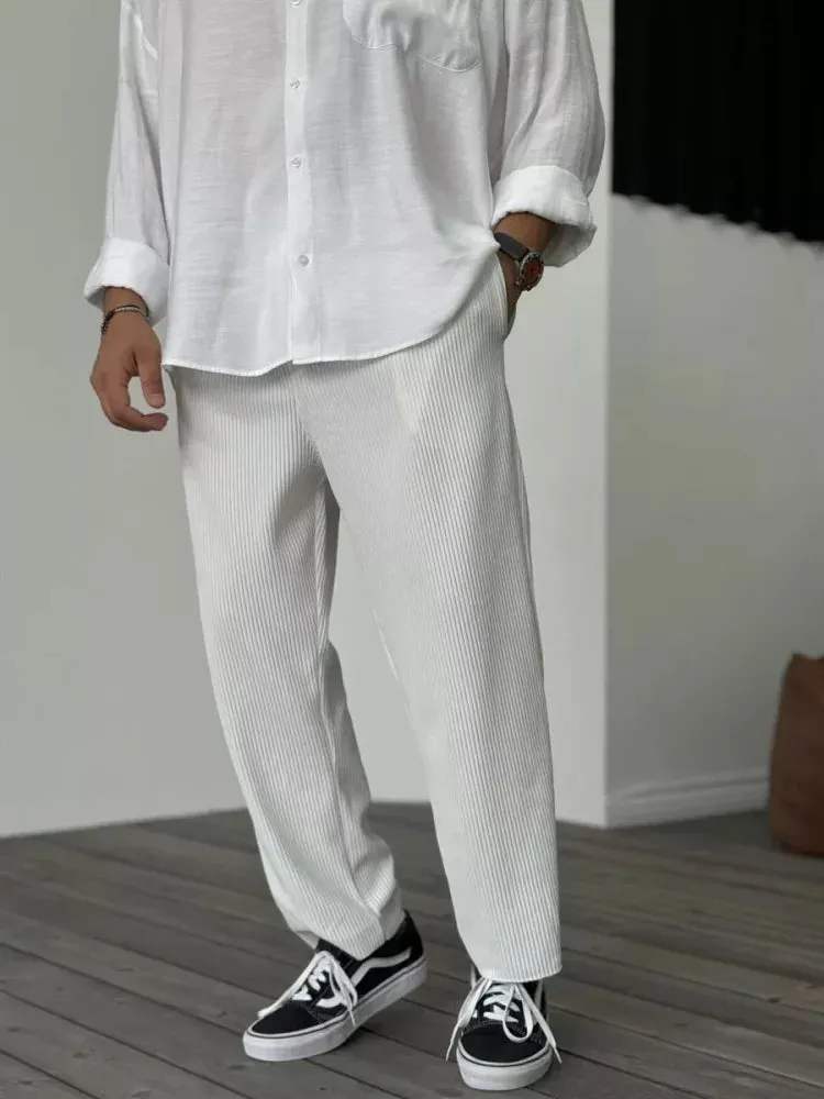Will | Relaxed Ribbed Trousers
